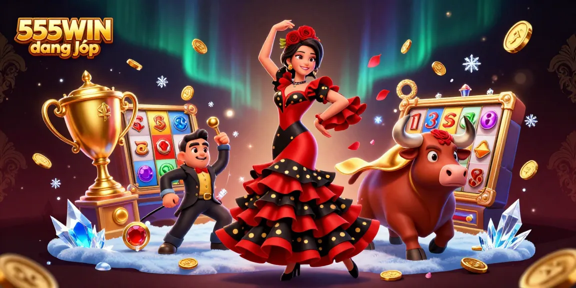 Experience the thrill of winning with 555WIN đăng nhập featuring dynamic casino elements and a vibrant scene.
