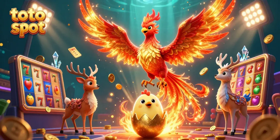 Engage with the thrilling toto slot experience featuring vibrant creatures and dynamic game elements.