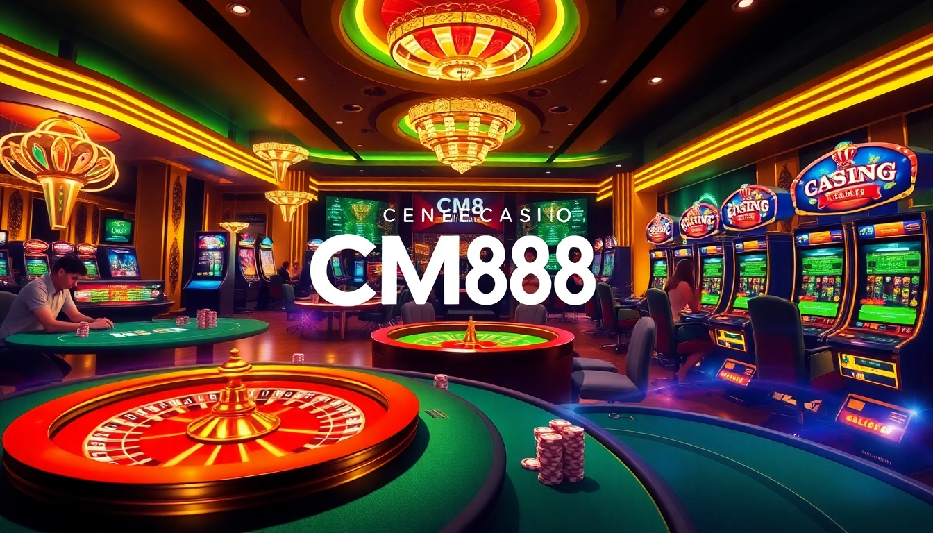 CM88 offers an exciting online casino experience with vibrant tables and engaging players.