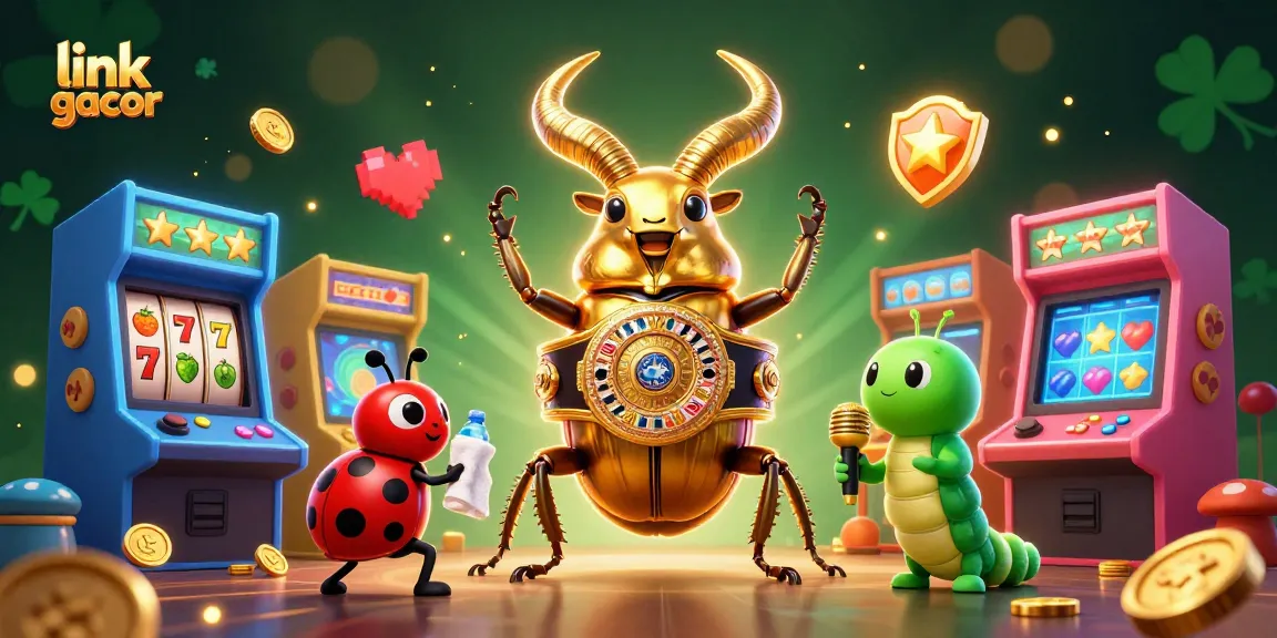 Experience the excitement of link gacor slots with vibrant arcade games and enchanting characters!
